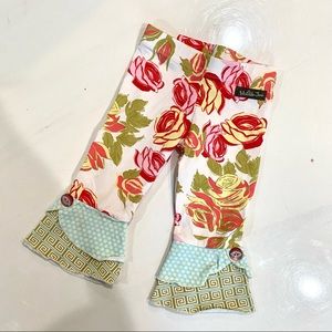 Matilda Jane floral toddler “scrappy leggings” bottoms.  Size 2
